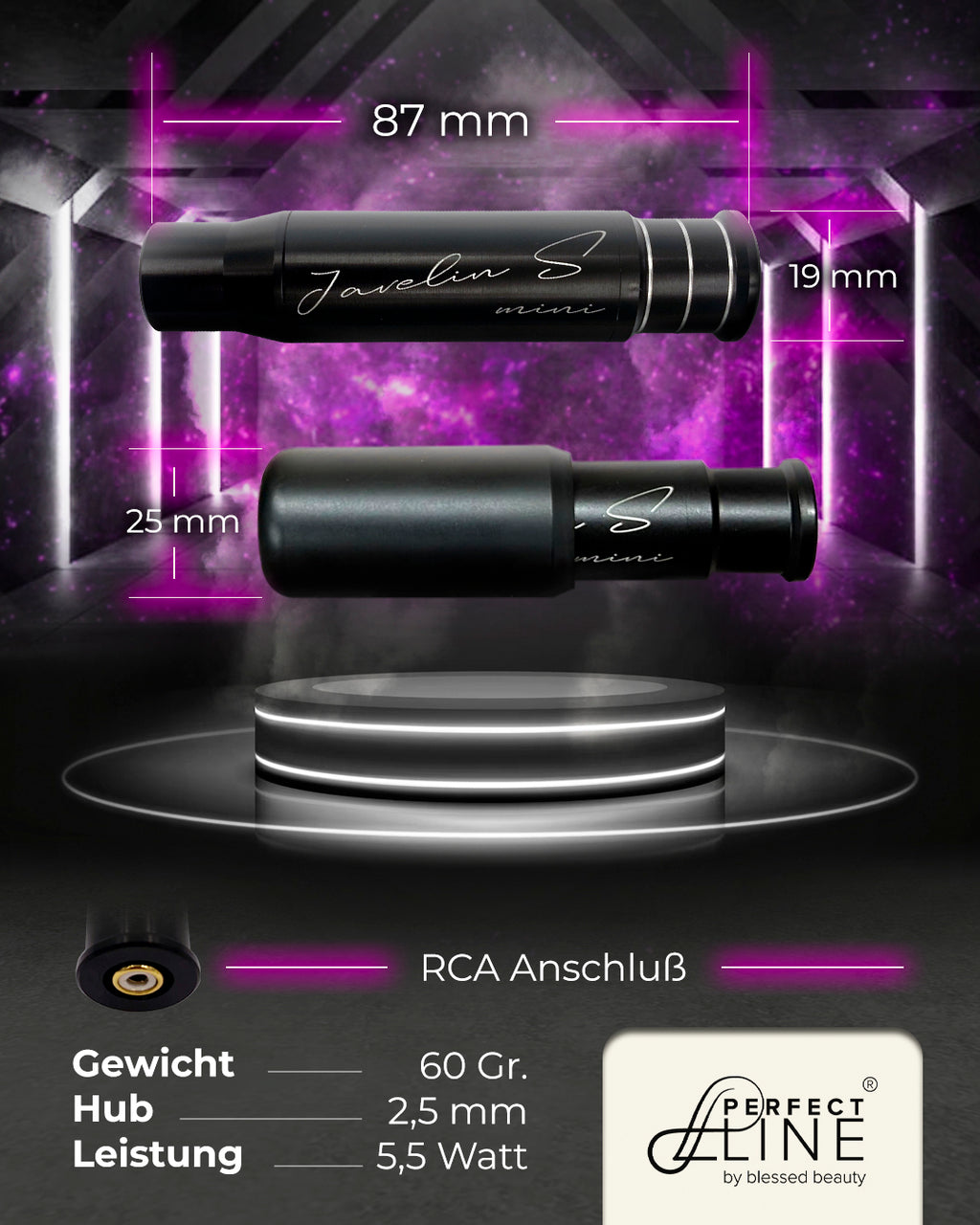 Pigmentierhandstück "Javelin mini"